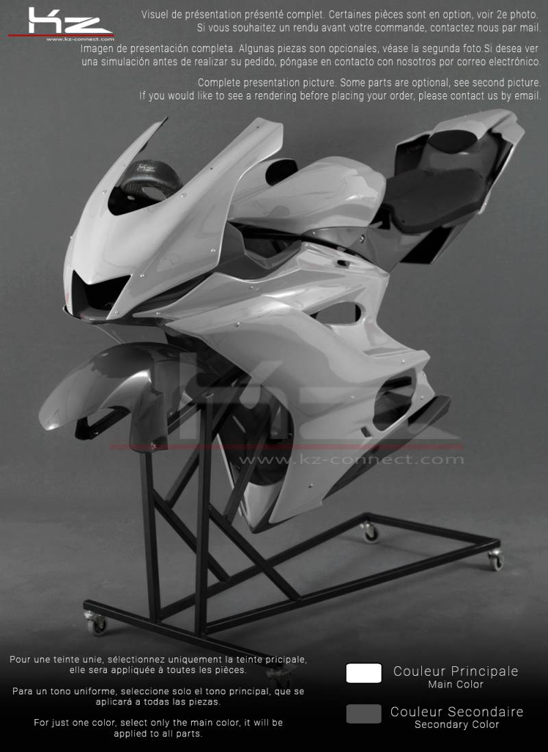 Pack Yamaha YZF R6 2006-07 y 2008-16 - Look 2017