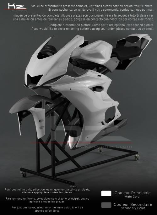 Pack Yamaha YZF R6 2017