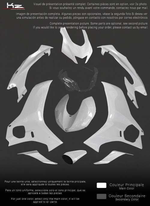 Race Pack Yamaha YZF R6 2006-16 Look 2017