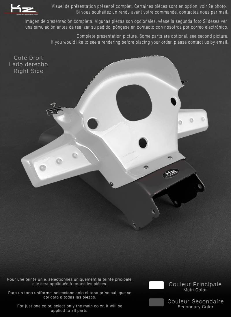 Dashboard Pack Yamaha YZF R6 2006-16 Look 2017