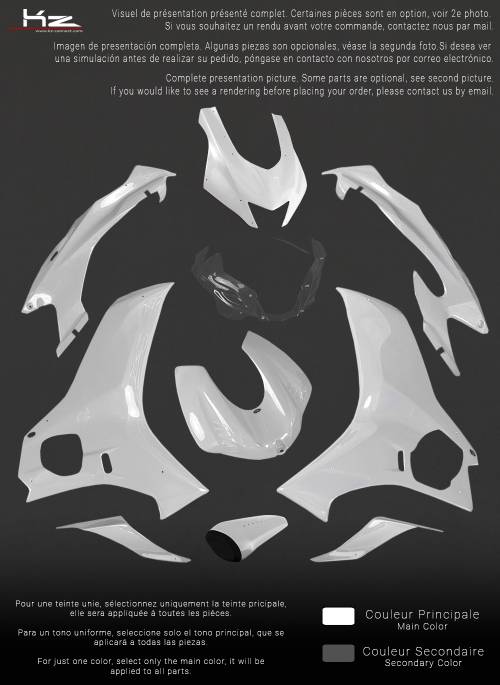 Crash Pack Yamaha YZF R6 2017