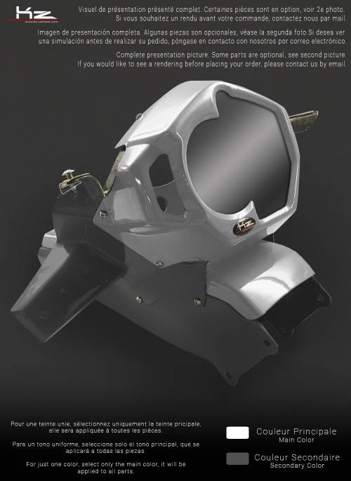 Dashboard Pack Yamaha YZF R6 2017