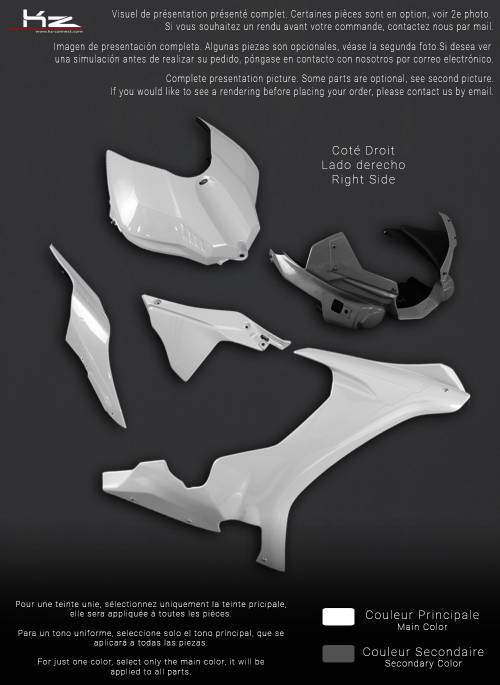 Slide Pack Yamaha YZF R1 2015